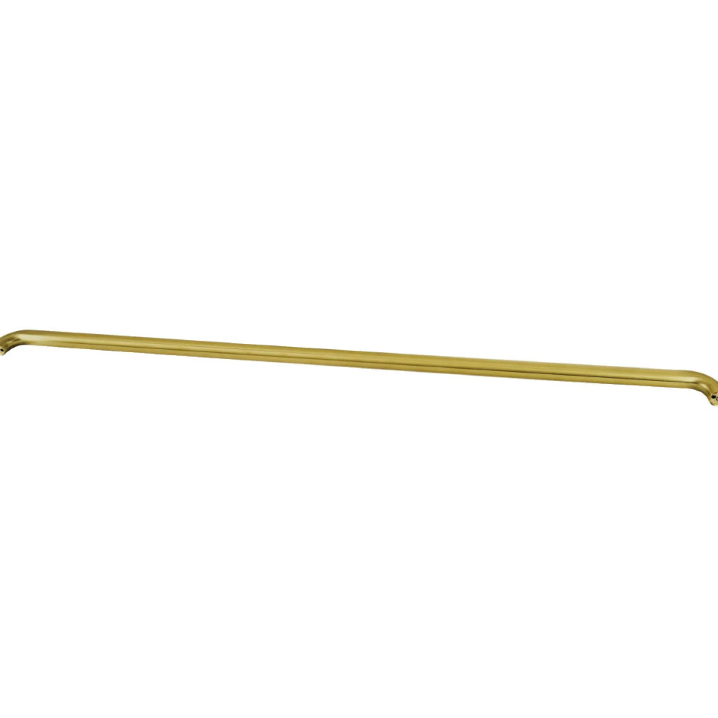 Meridian 54" Brass Grab Bar - Bar Only in Brushed Brass