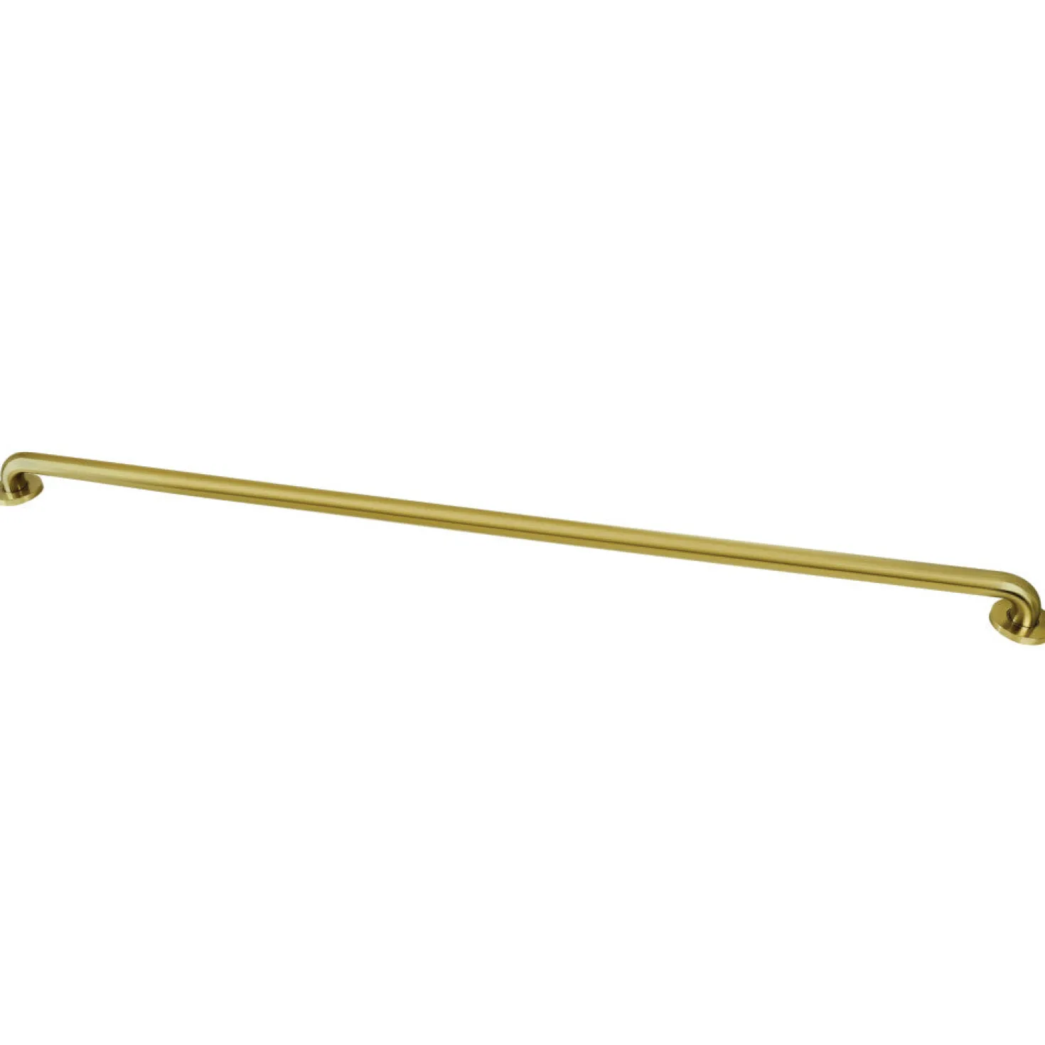Meridian 54" Brass Grab Bar in Brushed Brass