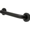 Metropolitan 24" Brass Decorative Grab Bar in Oil Rubbed Bronze