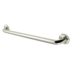 Metropolitan 24" Brass Decorative Grab Bar in Polished Nickel