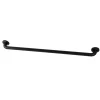 Metropolitan 36" Brass Decorative Grab Bar in Matte Black