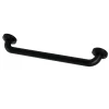 Metropolitan 18" Brass Decorative Grab Bar in Matte Black