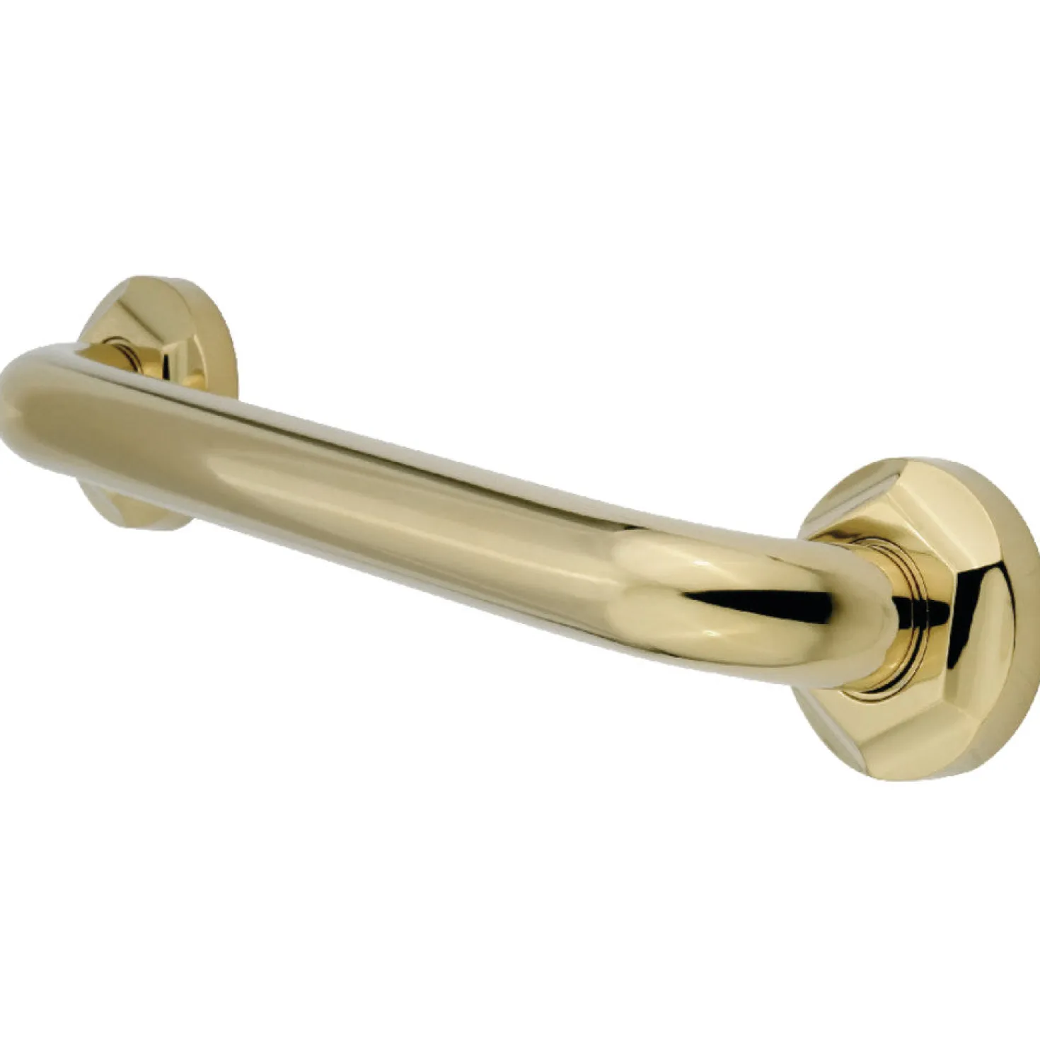 Metropolitan 18" Brass Decorative Grab Bar in Polished Brass