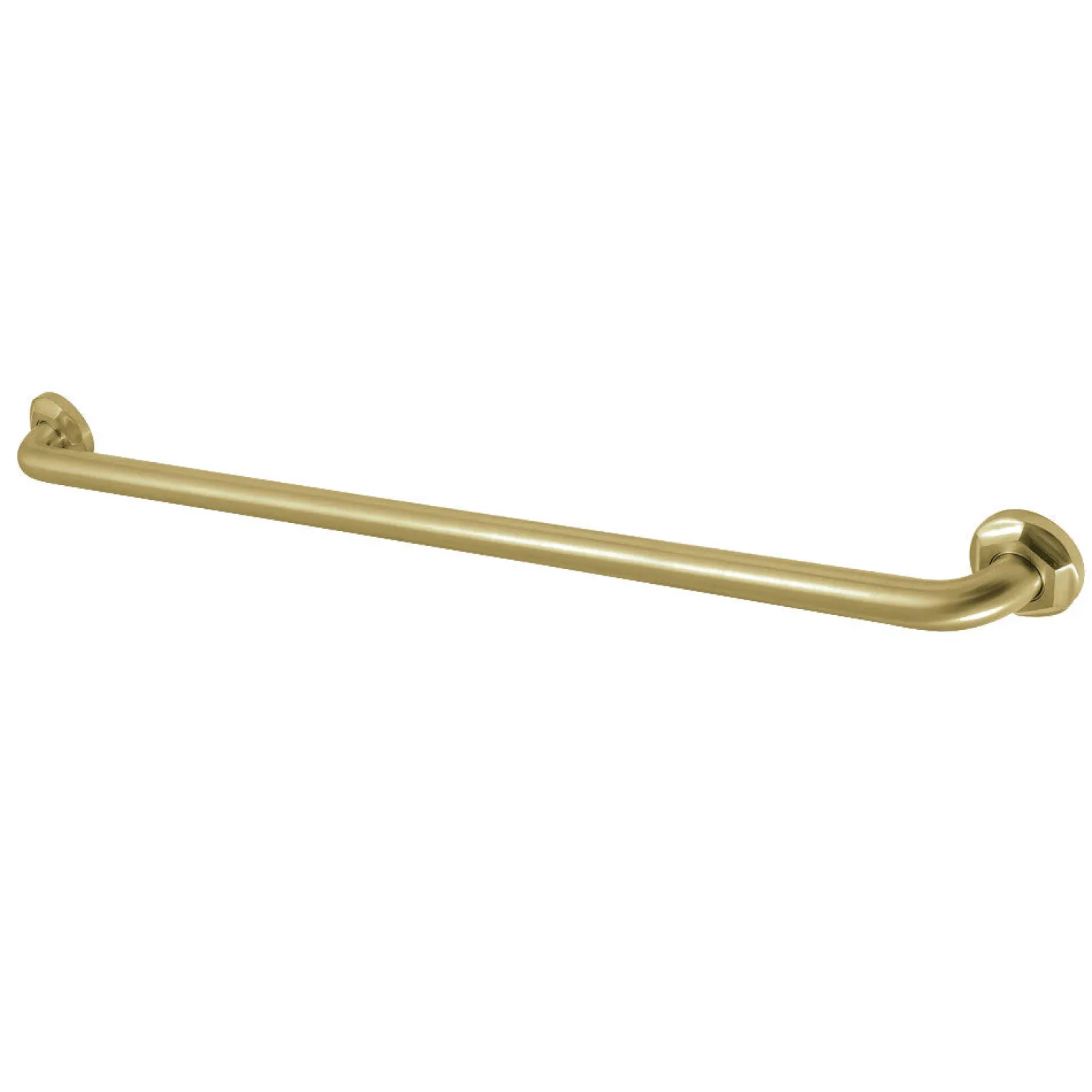 Metropolitan 32" Brass Decorative Grab Bar in Brushed Brass