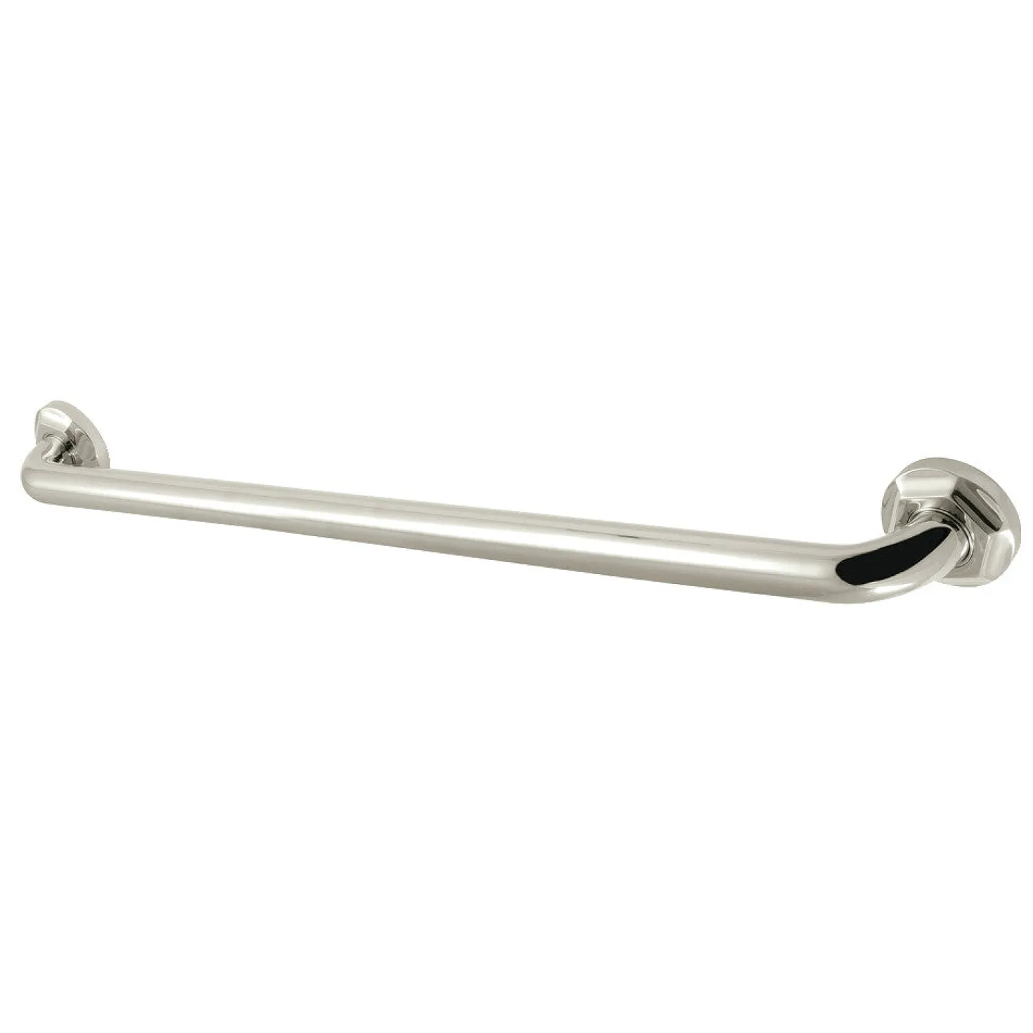 Metropolitan 30" Brass Decorative Grab Bar in Polished Nickel