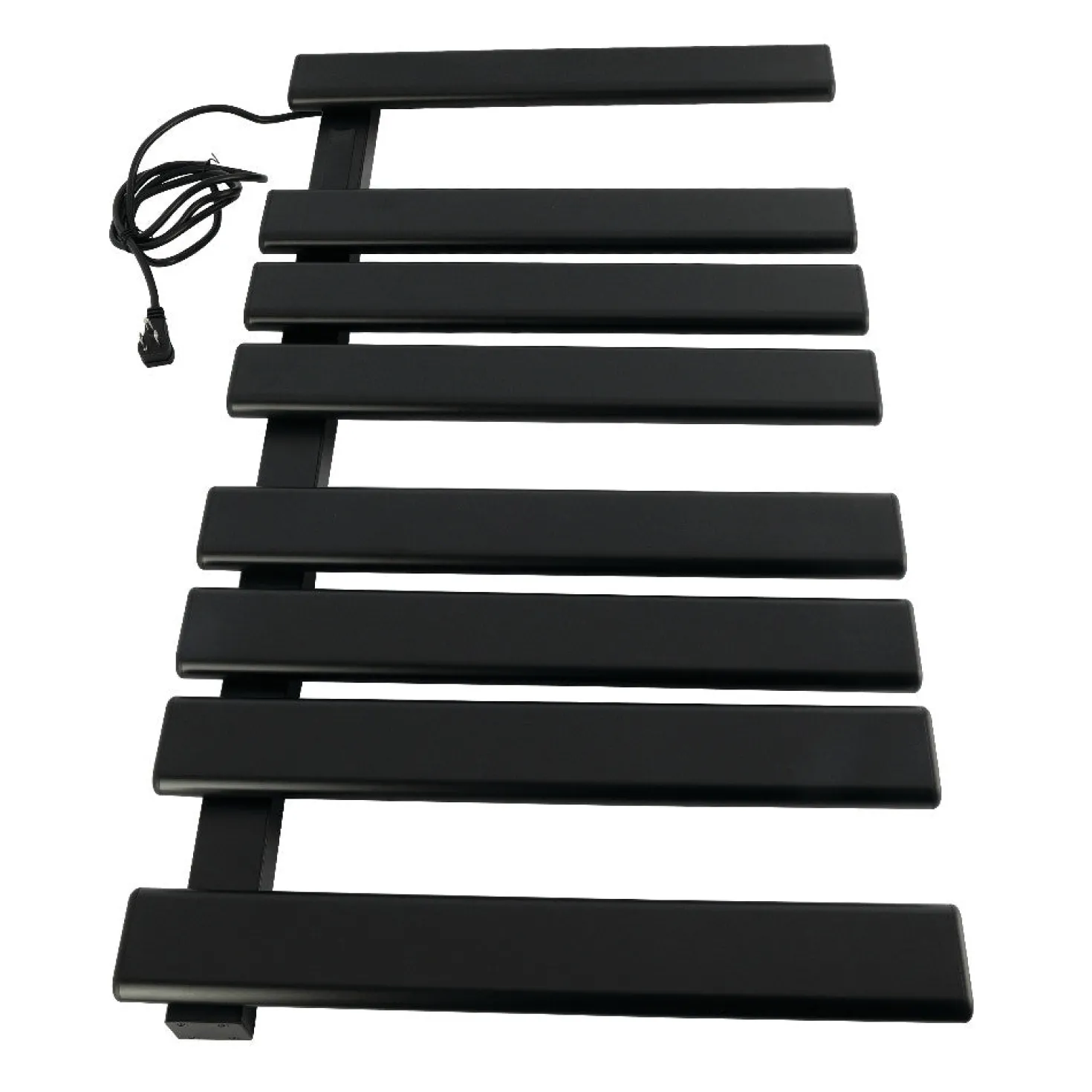Metzinger Wall Mount Plug-In Towel Warmer in Matte Black