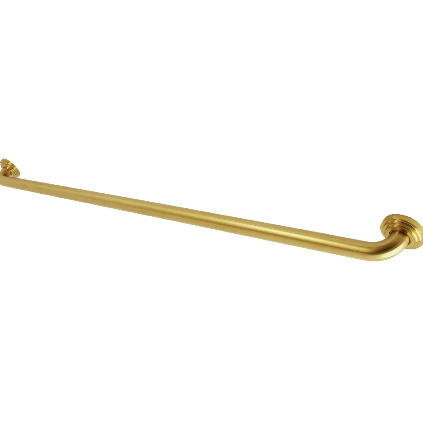 Milano 48" Brass ADA Grab Bar in Brushed Brass
