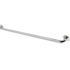 Milano 48" Brass ADA Grab Bar in Polished Chrome