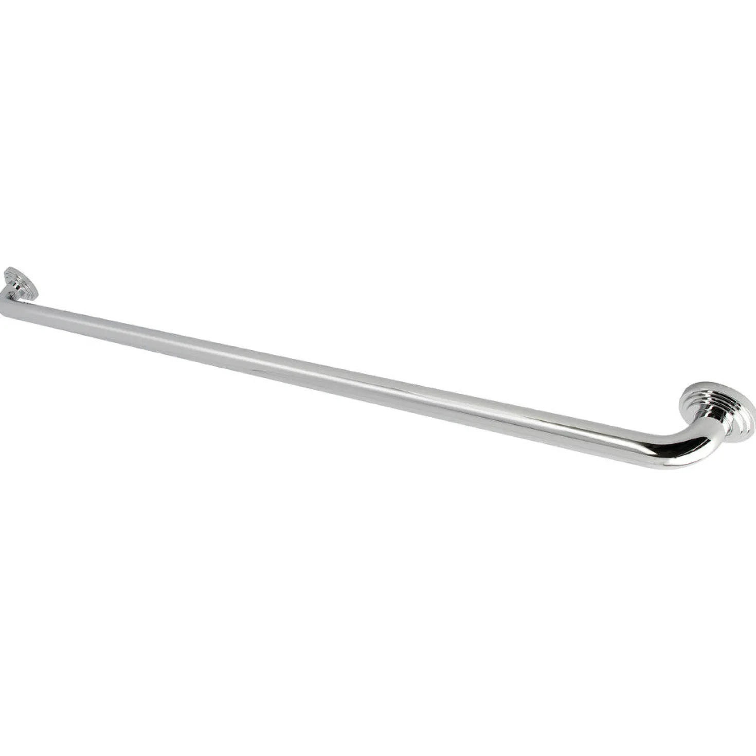 Milano 48" Brass ADA Grab Bar in Polished Chrome