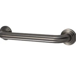 Milano 30" Brass Decorative Grab Bar in Brushed Nickel