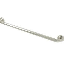Milano 30" Brass Decorative Grab Bar in Polished Nickel