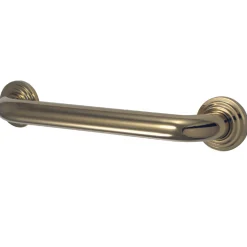 Milano 30" Brass Decorative Grab Bar in Polished Brass