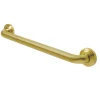 Milano 18" Brass Decorative Grab Bar in Brushed Brass