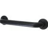 Milano 24" Brass Decorative Grab Bar in Oil Rubbed Bronze