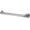 Milano 16" Brass Grab Bar in Brushed Nickel