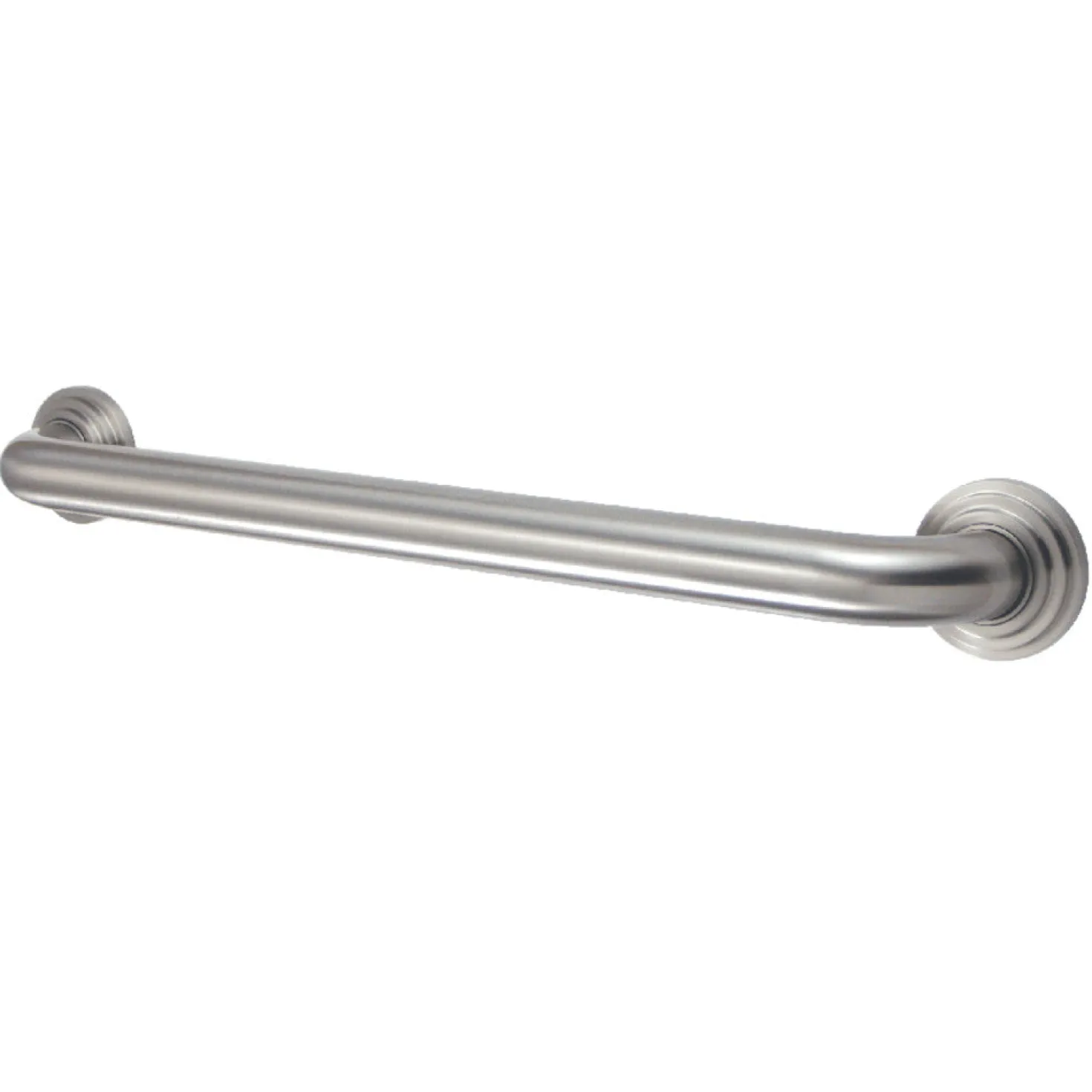 Milano 16" Brass Grab Bar in Brushed Nickel