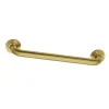 Milano 16" Brass Grab Bar in Brushed Brass
