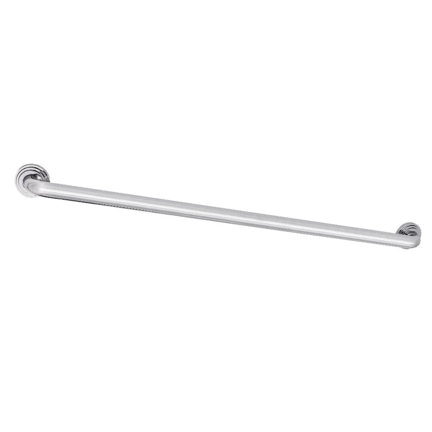 Milano 36" Brass Grab Bar in Polished Chrome