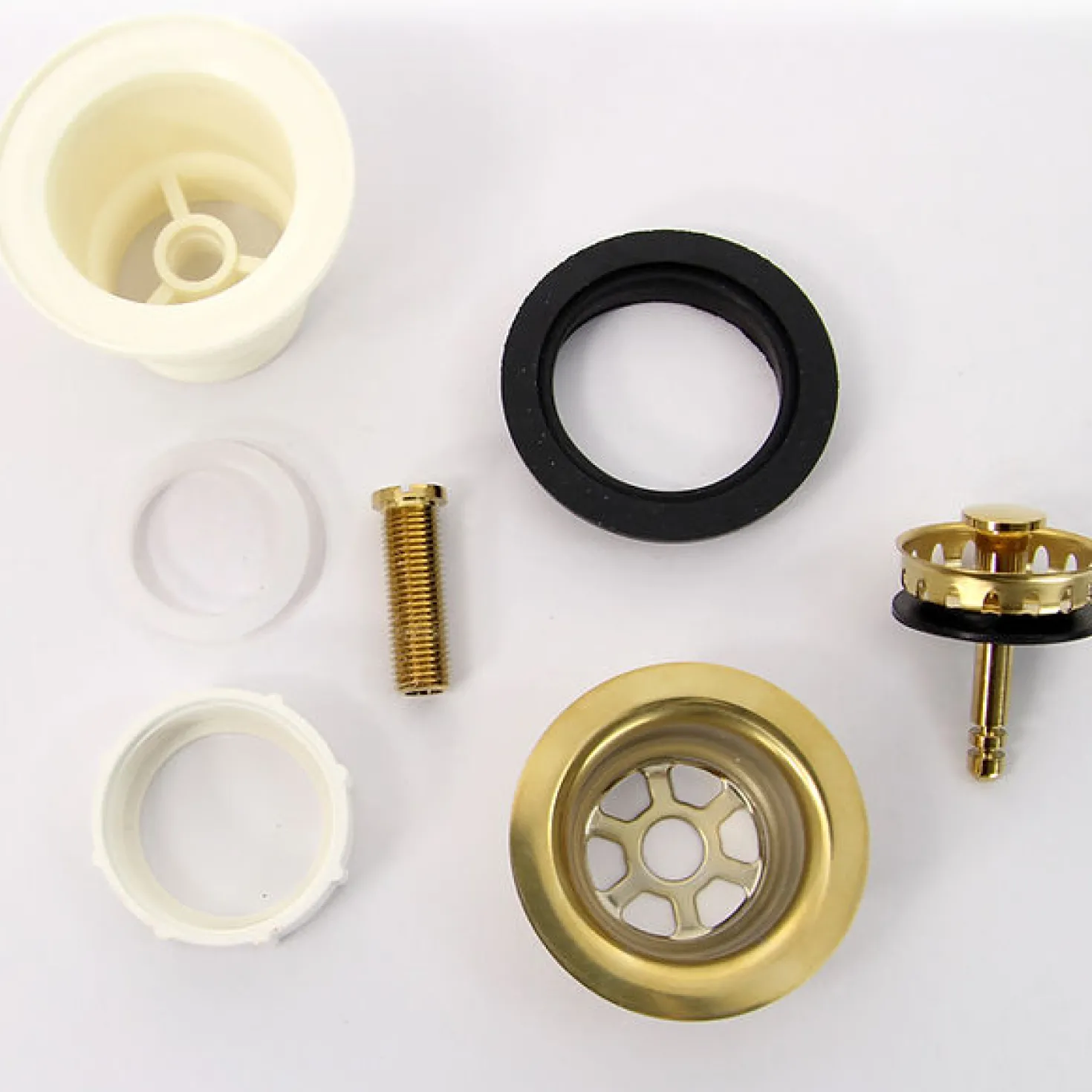 Nantucket Sinks 2 3/4" Bar Sink Drain in Unlacquered Brass