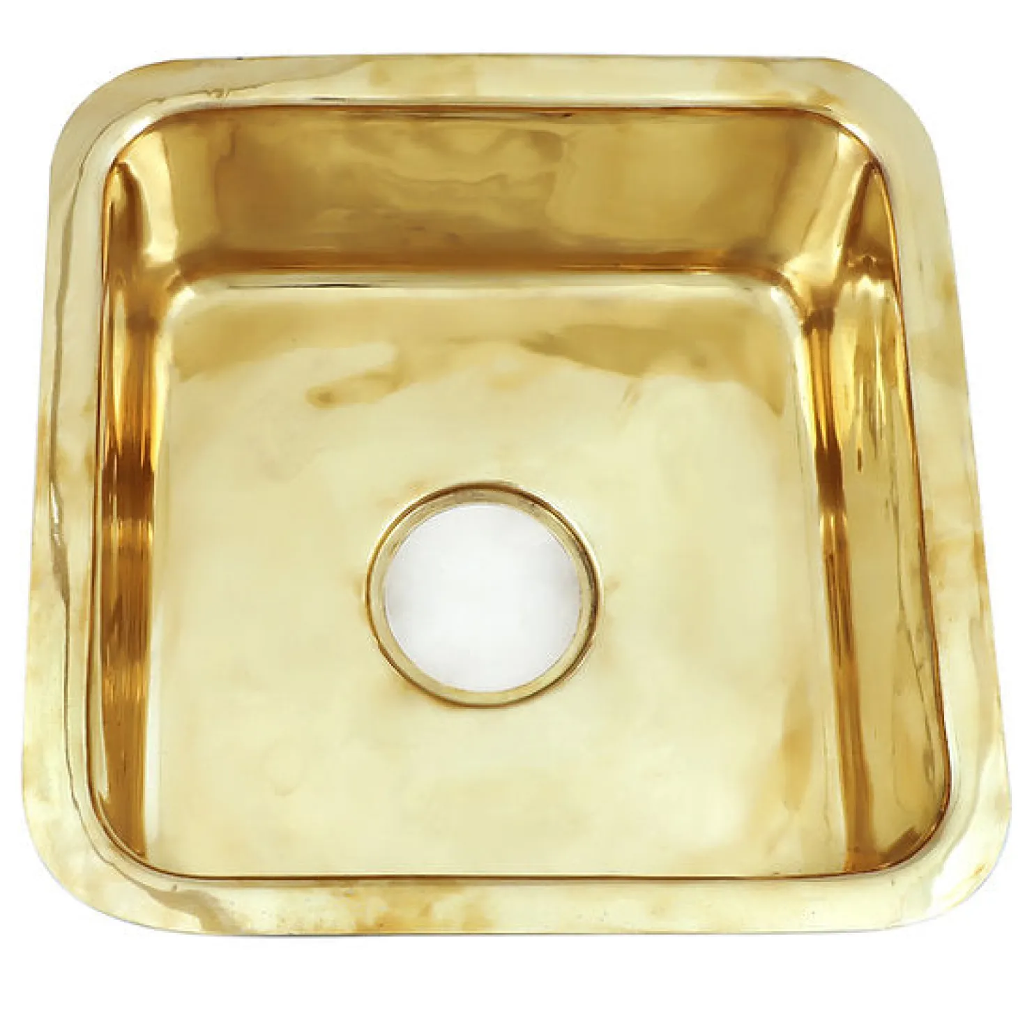 Nantucket Sinks 17" Bright Brass Bar Sink