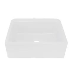 Nantucket Sinks 30" Composite Farmhouse Sink | White
