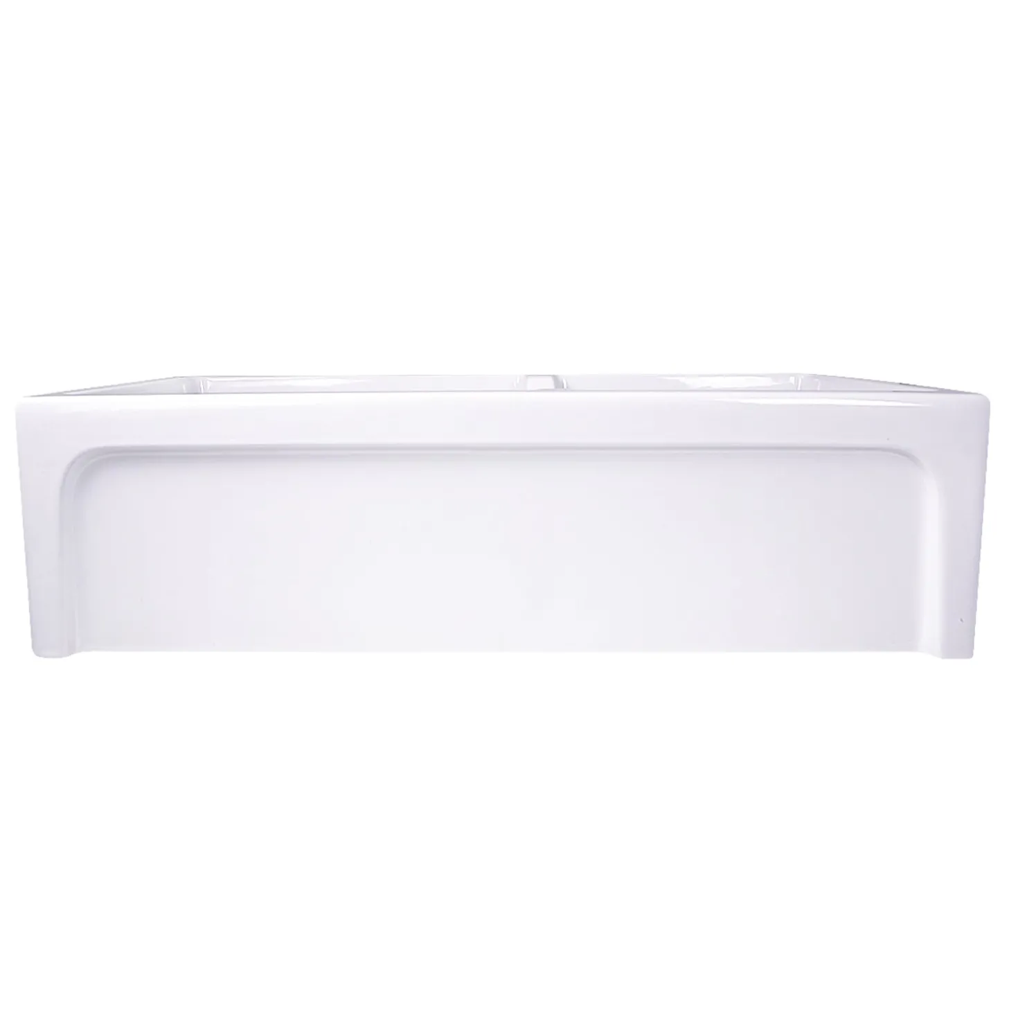 Nantucket Sinks 60/40 Double Bowl Farmhouse Apron Fireclay Sink Hyannis-36-DBL
