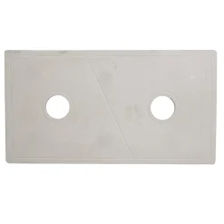 Nantucket Sinks Double Bowl Farmhouse Fireclay Sink with Shabby Straw Finish