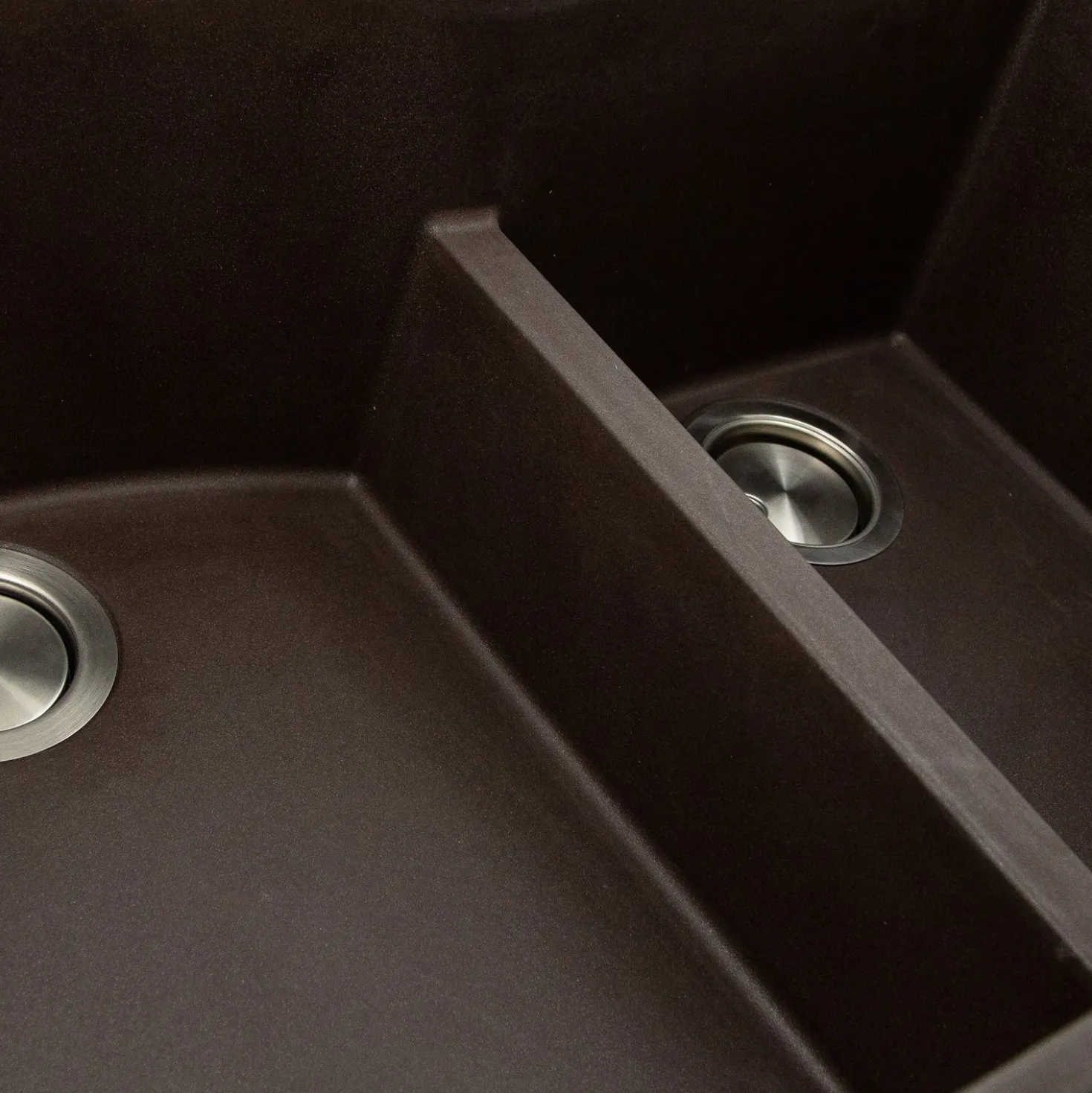 Nantucket Sinks 60/40 Double Bowl Undermount Granite Composite