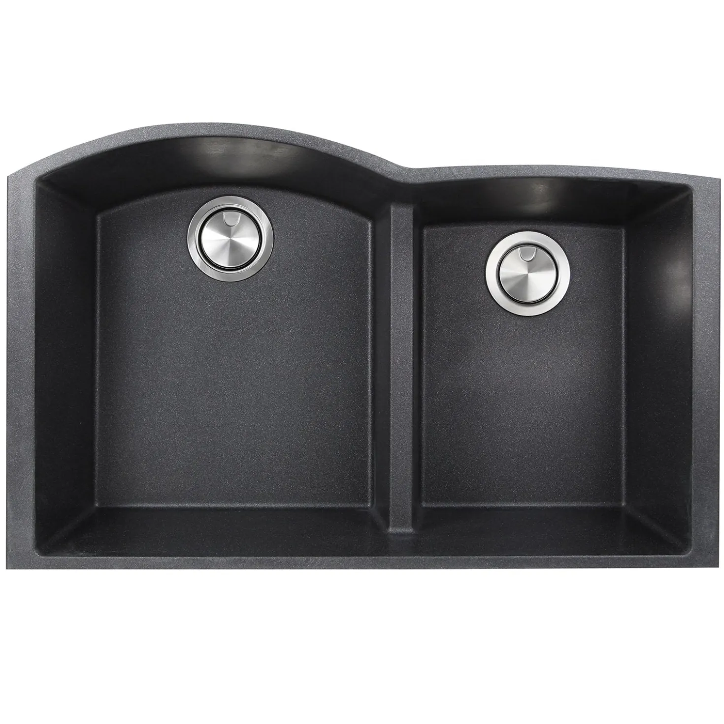 Nantucket Sinks 60/40 Double Bowl Undermount Granite Composite