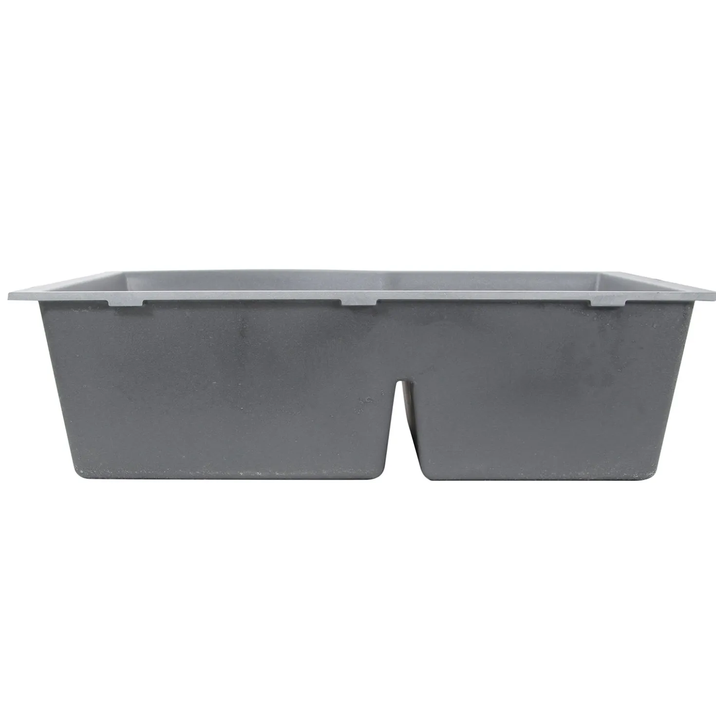 Nantucket Sinks 60/40 Double Bowl Undermount Granite Composite