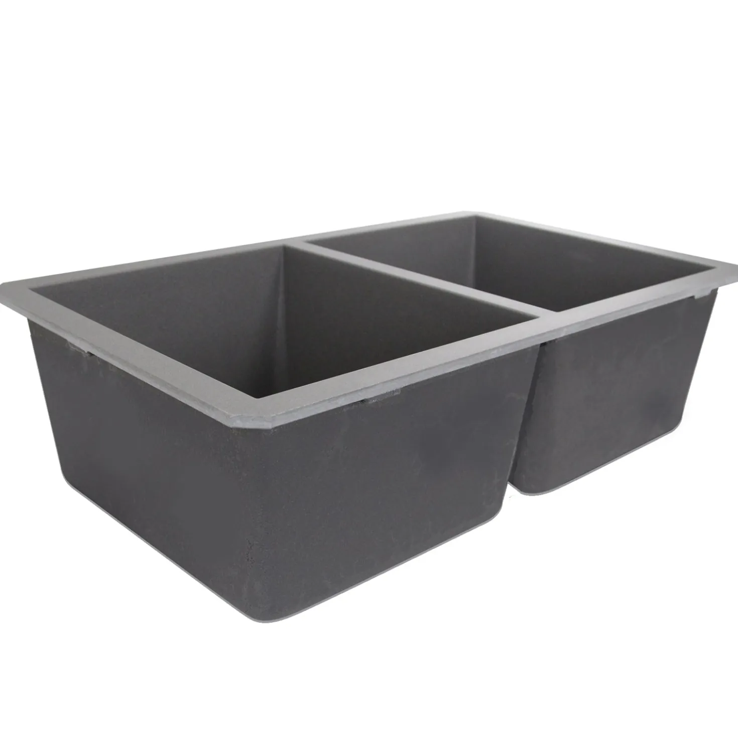 Nantucket Sinks 50/50 Double Bowl Undermount Granite Composite