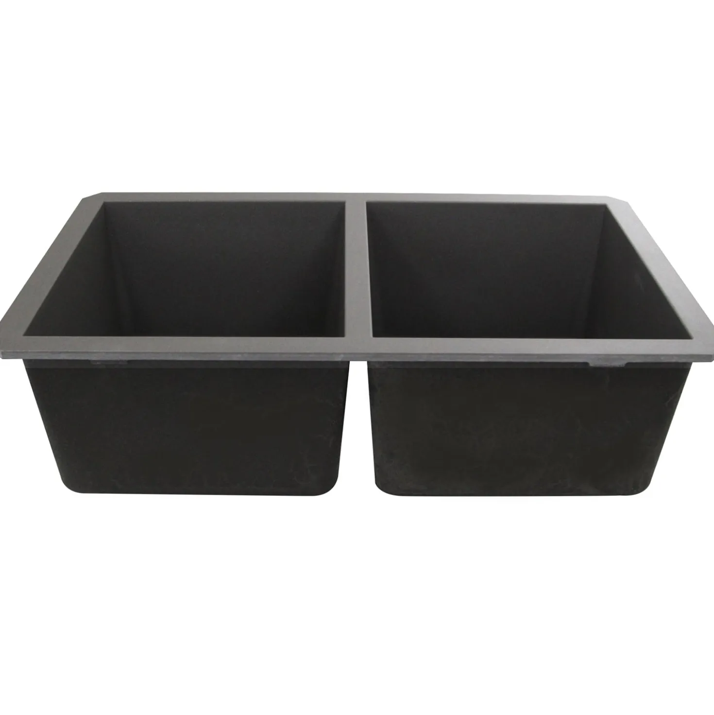 Nantucket Sinks 50/50 Double Bowl Undermount Granite Composite