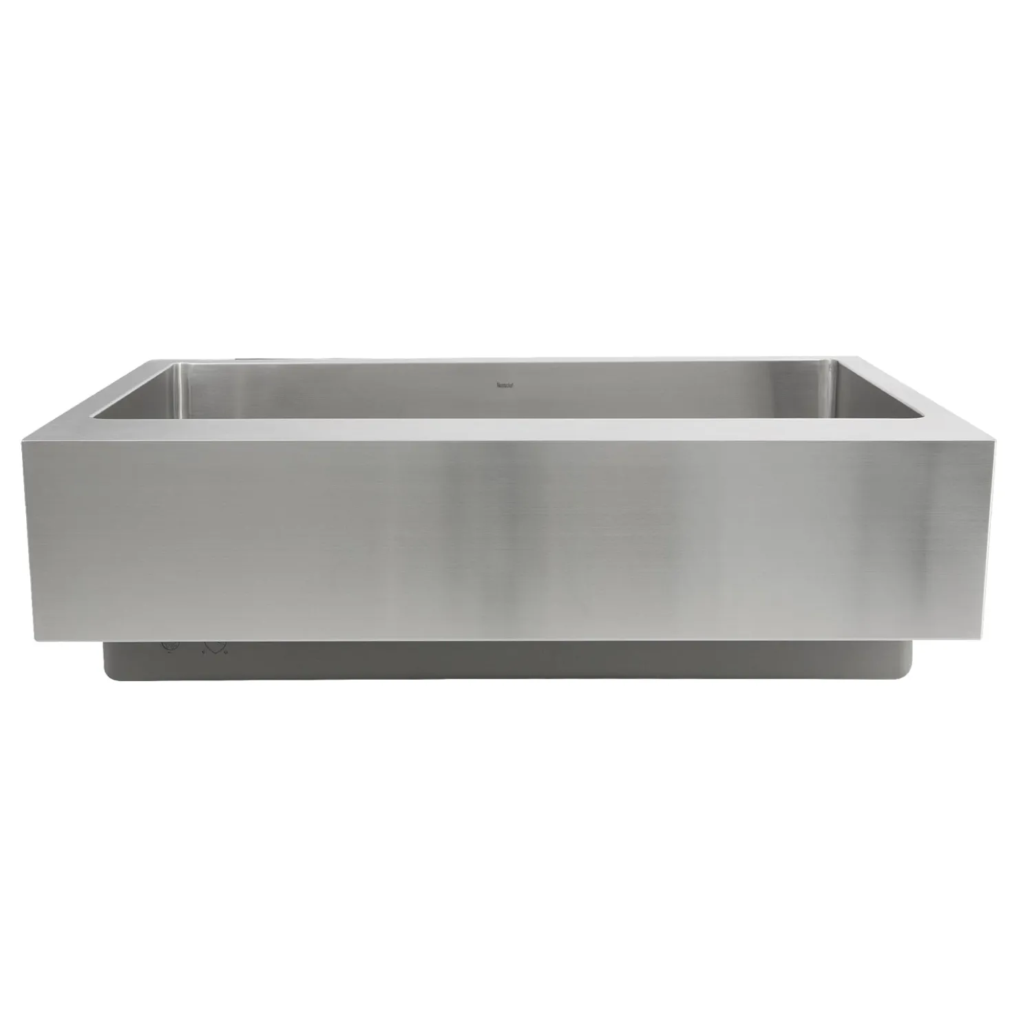 Nantucket Sinks EZApron33 RetroFit Undermount Stainless Steel Kitchen Sink with 7" Apron Front