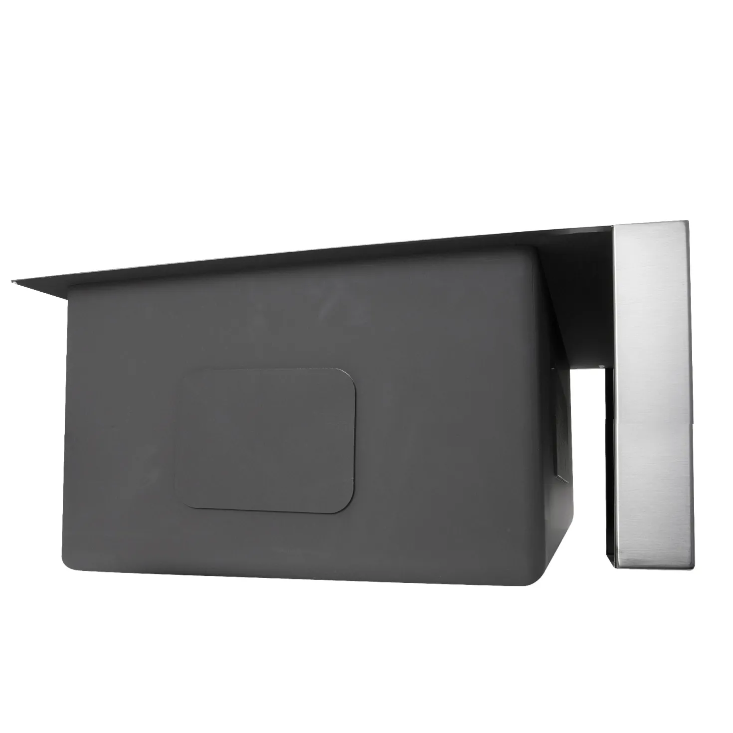 Nantucket Sinks EZApron33-9 RetroFit Single Bowl Undermount Stainless Steel Kitchen Sink with 9" Apron Front
