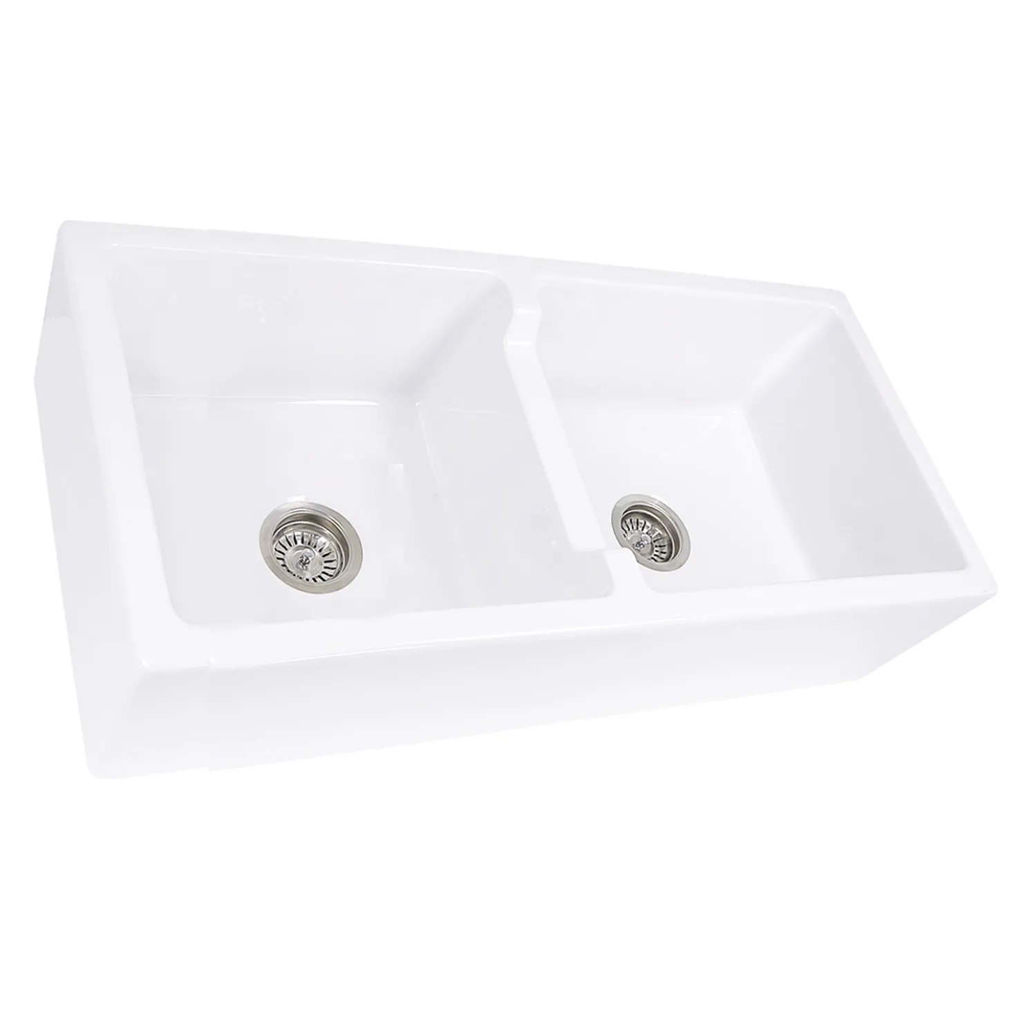 Nantucket Sinks Farmhouse Apron Fireclay Sink Hyannis-39-DBL