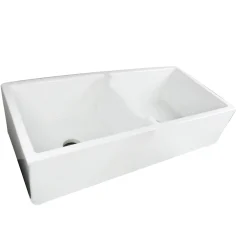 Nantucket Sinks Farmhouse Apron Fireclay Sink Hyannis-39-DBL