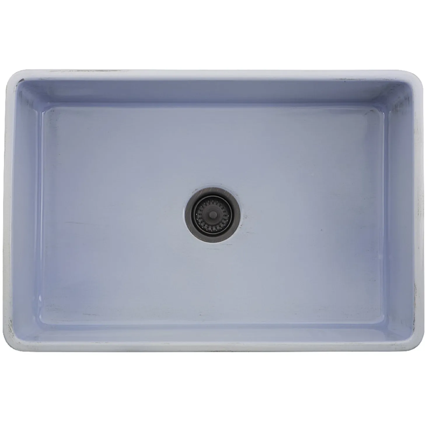 Nantucket Sinks 30" Farmhouse Fireclay Sink with Shabby Sugar Finish