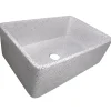 Nantucket Sinks 30" Farmhouse Fireclay Sink with Pietra Sarda Finish