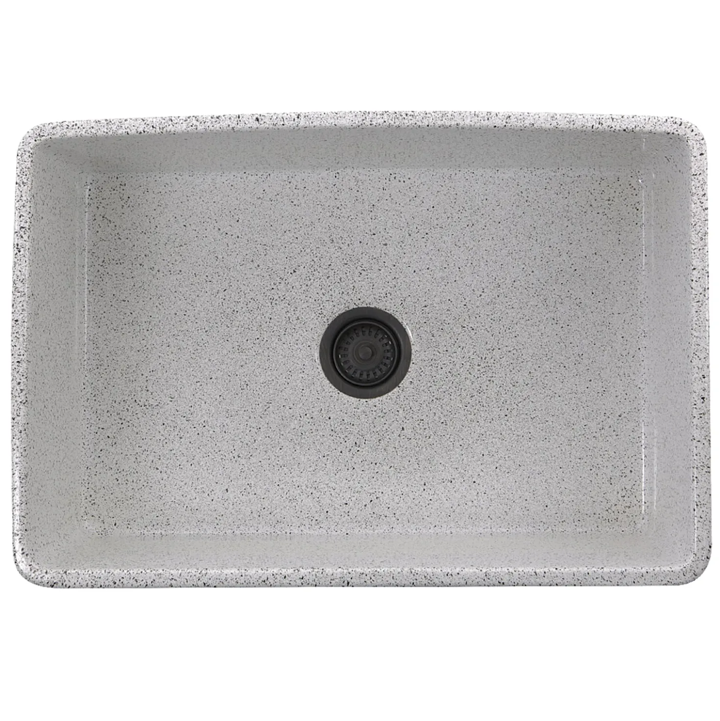 Nantucket Sinks 30" Farmhouse Fireclay Sink with Pietra Sarda Finish