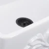 Nantucket Sinks 33" Farmhouse Fireclay Sink with Filigree Apron