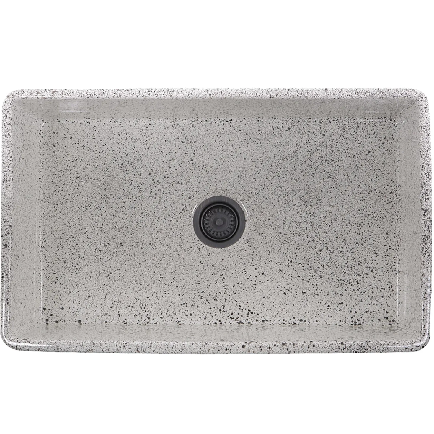 Nantucket Sinks 33" Farmhouse Fireclay Sink with Pietra Sarda Finish