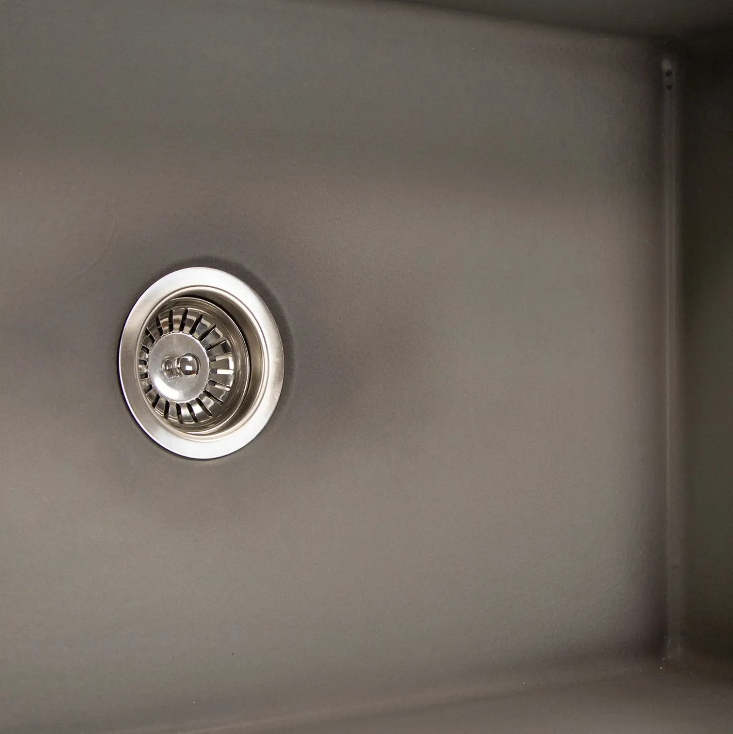 Nantucket Sinks 30" Farmhouse Fireclay Sink with Concrete Finish