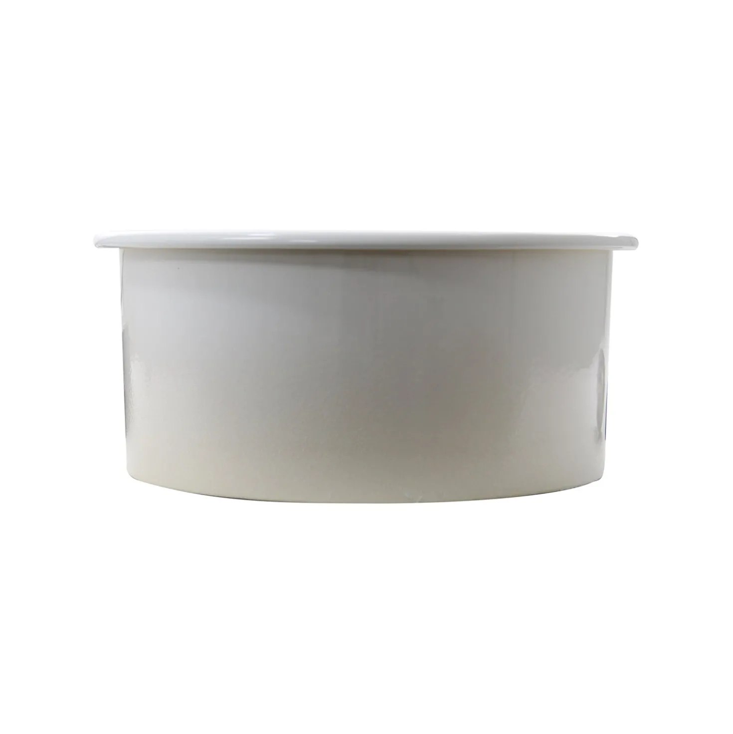 Nantucket Sinks 18" Fireclay Round Bar-Prep Sink