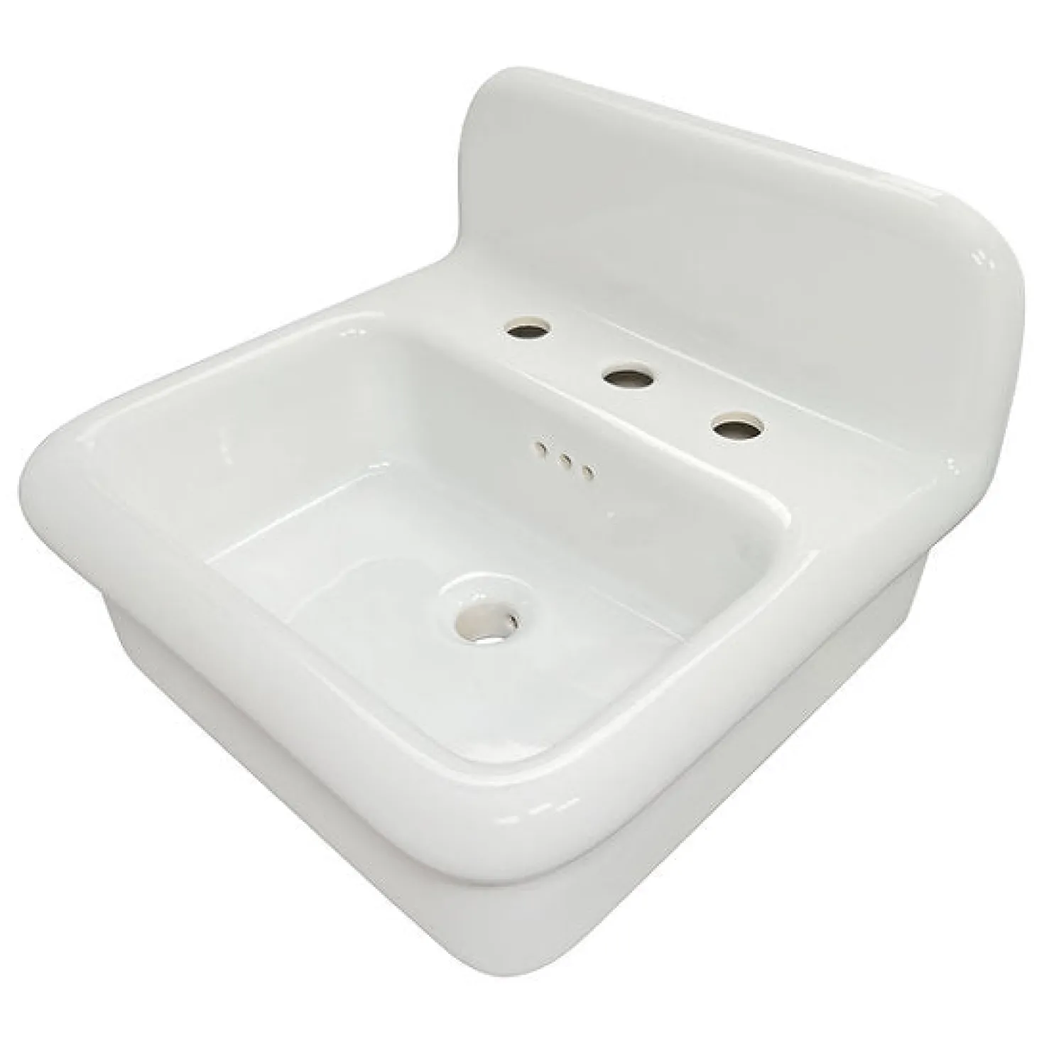 Nantucket Sinks 20" Fireclay Wallmounted Bathroom Sink