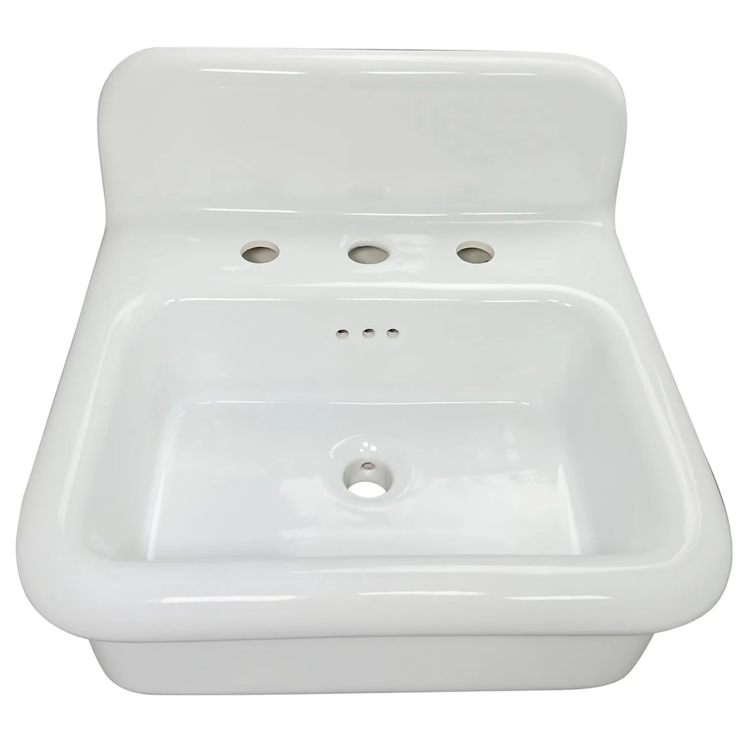 Nantucket Sinks 20" Fireclay Wallmounted Bathroom Sink