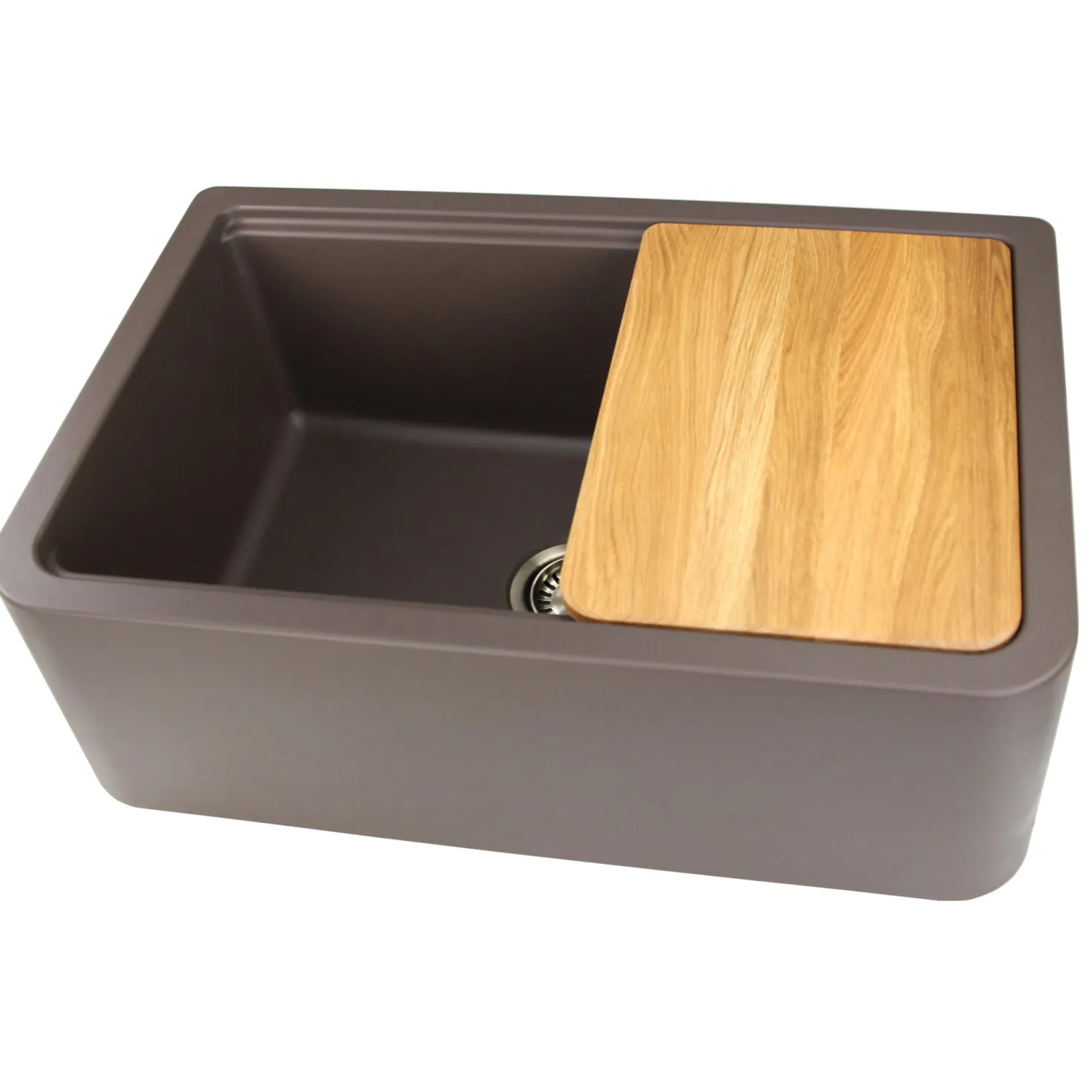 Nantucket Sinks 30" Granite Composite Workstation Apron Sink