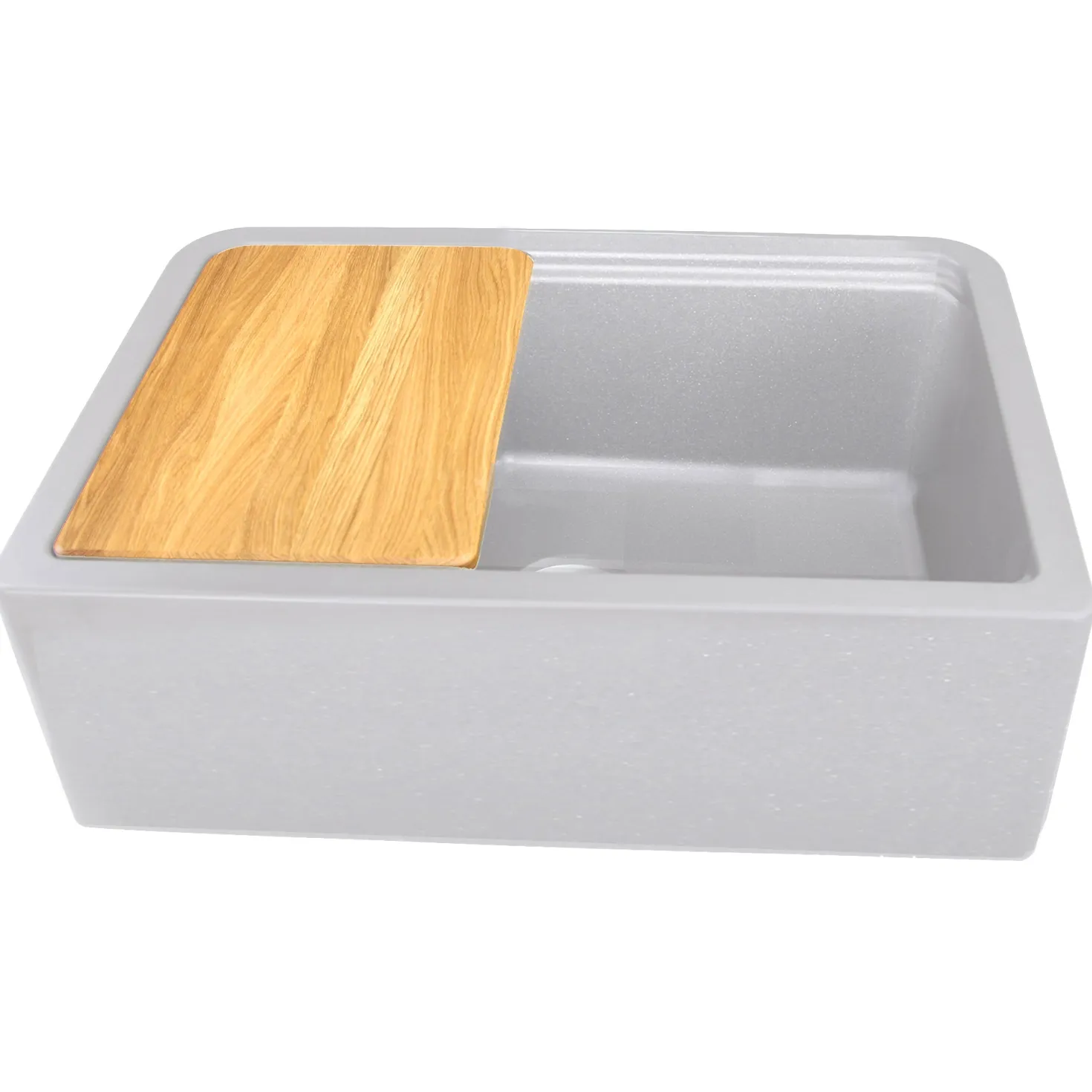 Nantucket Sinks 30" Granite Composite Workstation Apron Sink