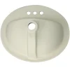 Nantucket Sinks 20.25-Inch Drop-In Ceramic Vanity Sink DI2017-4