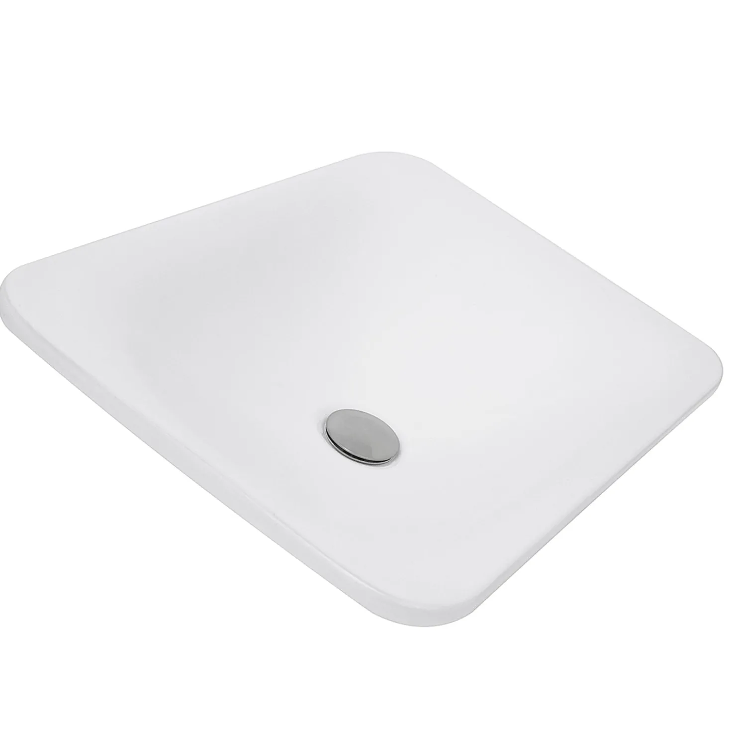 Nantucket Sinks 21-Inch Rectangular Drop-In Ceramic Vanity Sink DI-2114-R