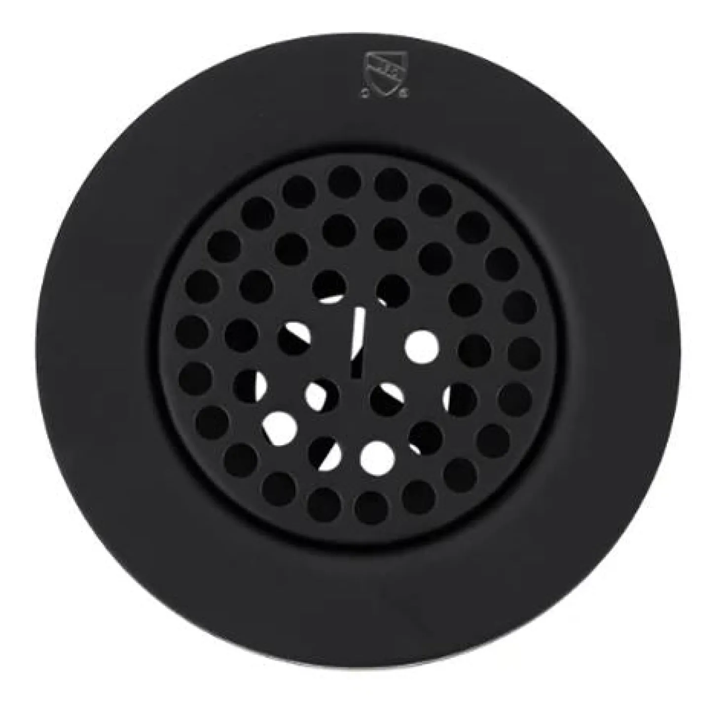 Nantucket Sinks 3-Inch Utility Sink Grid Drain | Matte Black